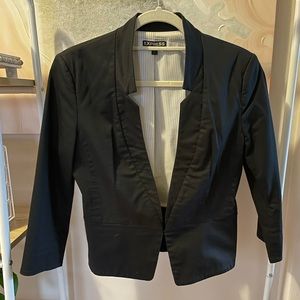 Cropped Peplum Blazer